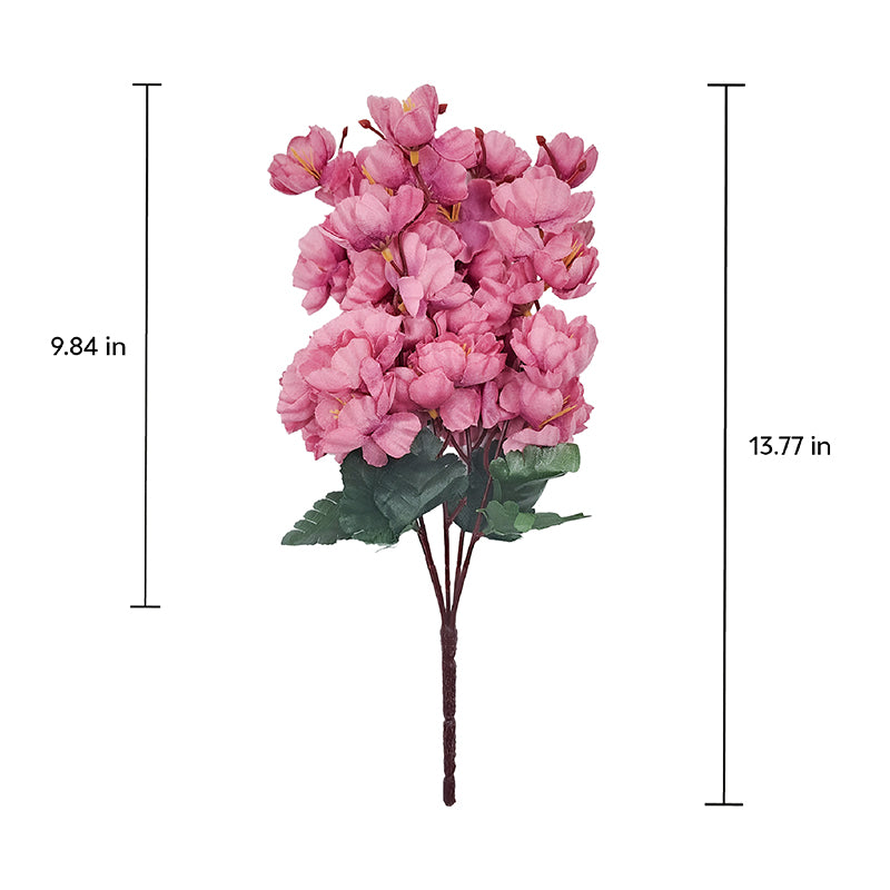 Purple cherry blossom artificial flowers  for home or office 