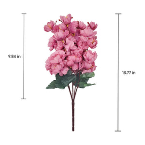 Purple cherry blossom artificial flowers  for home or office 