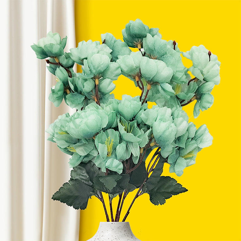 Green cherry blossom artificial flowers  for all seasons 