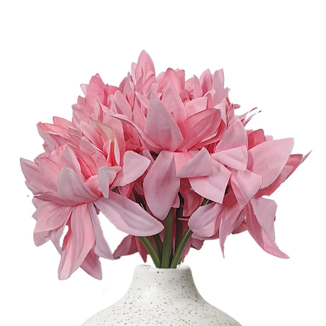 Pink lotus bloom artificial flowers 