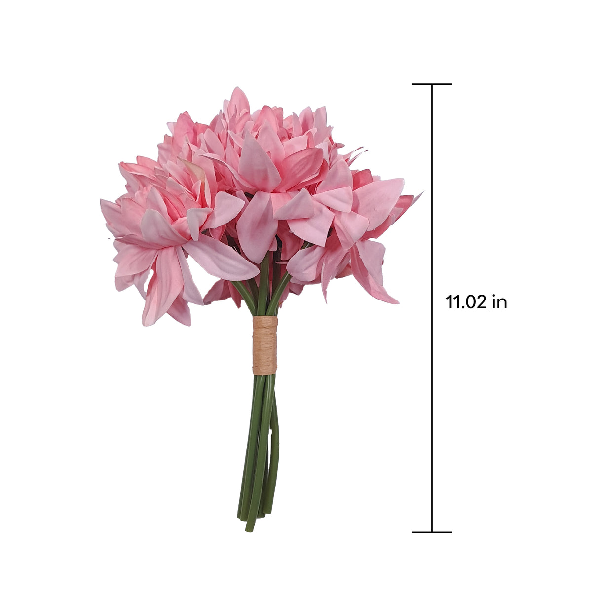 Pink lotus bloom artificial flowers  for indoors 