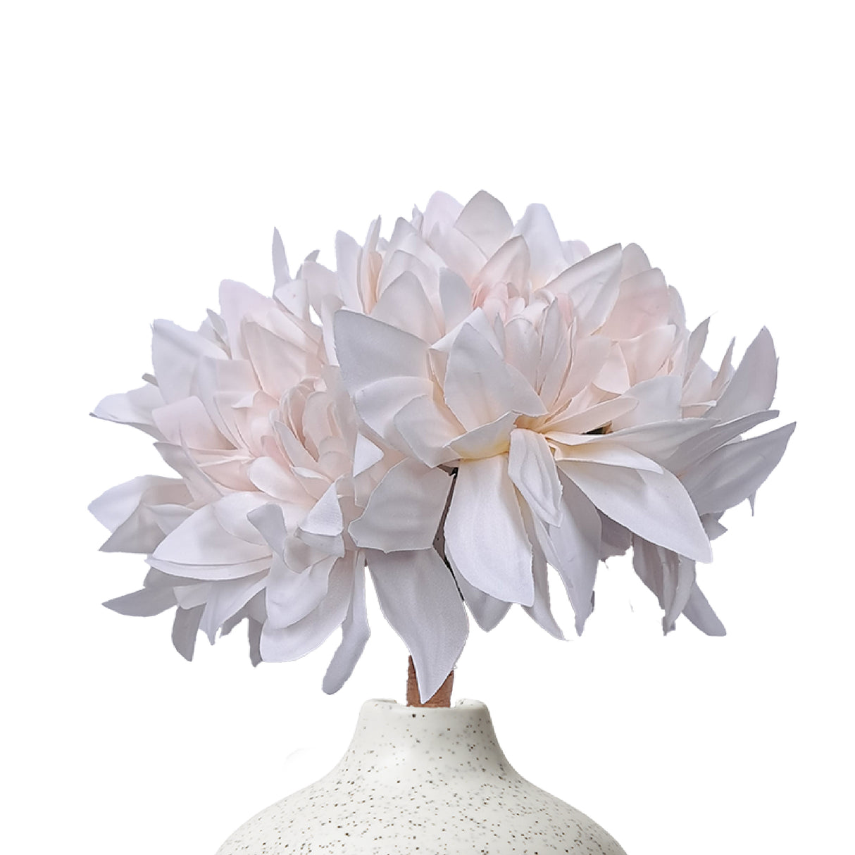 White lotus bloom artificial flowers 