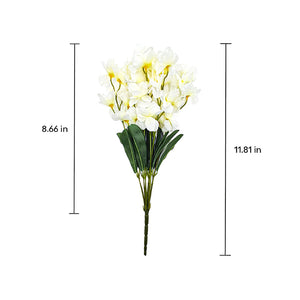 White Gardenia Artificial Flowers