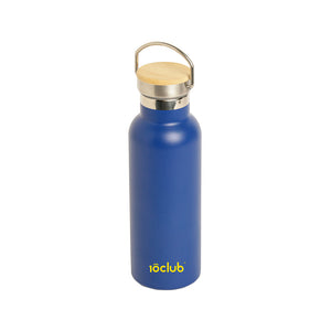 Insulated Bamboo Lid Water Bottle