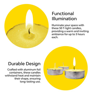 Long lasting burn candles for home