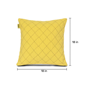 Diamond Quilted Cushion Cover