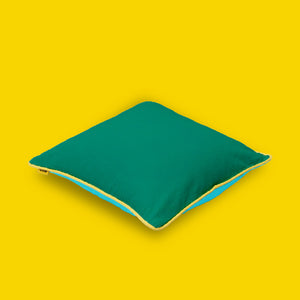 Trending marine green reversible cord cushion cover single 
