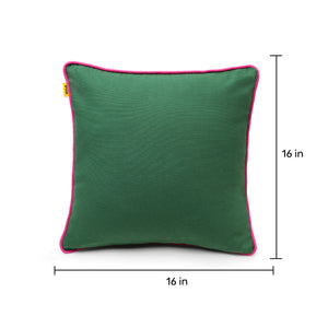 Green dual cushion cover