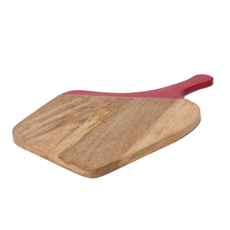 Wood Enamel Chopping & Cheese Board with handle