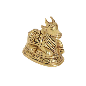 Nandikeshvara Brass Idol