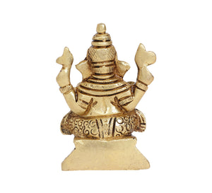Kshipra Ganapati Brass Idol