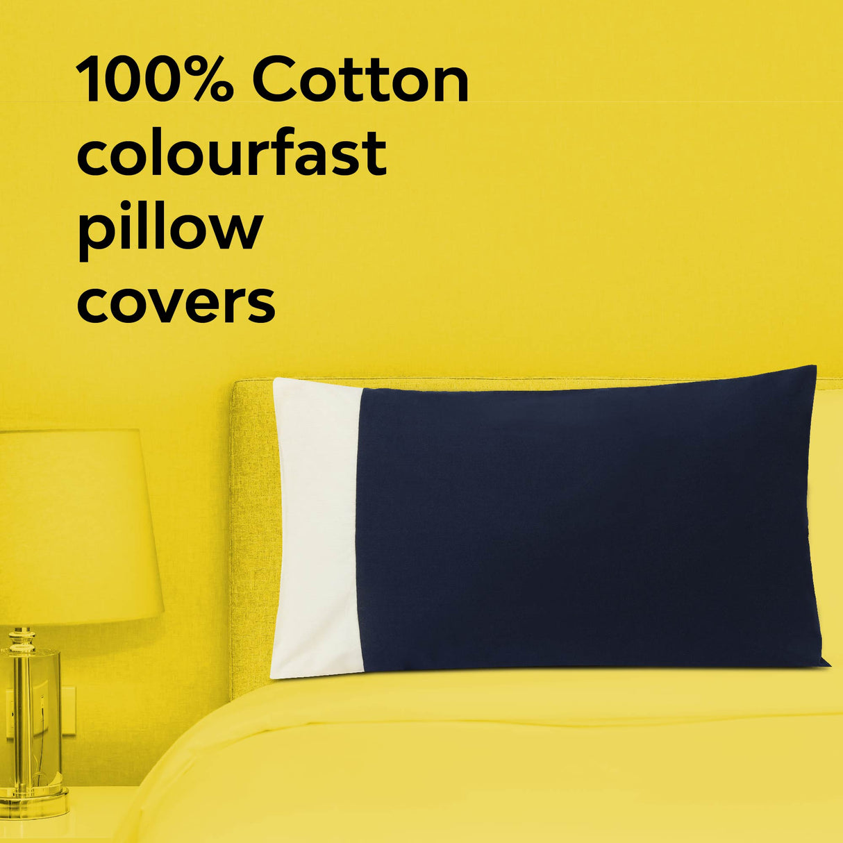 Colour Accent Bed Pillow | Single