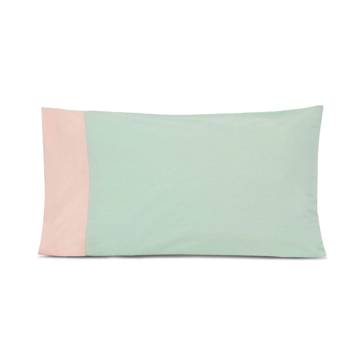 Colour Accent 100% Cotton Bed Pillow Cover | Single