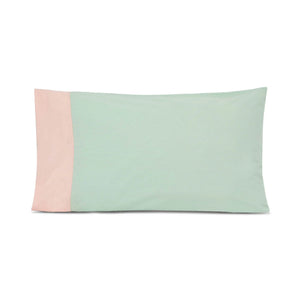 Colour Accent 100% Cotton Bed Pillow Cover | Single