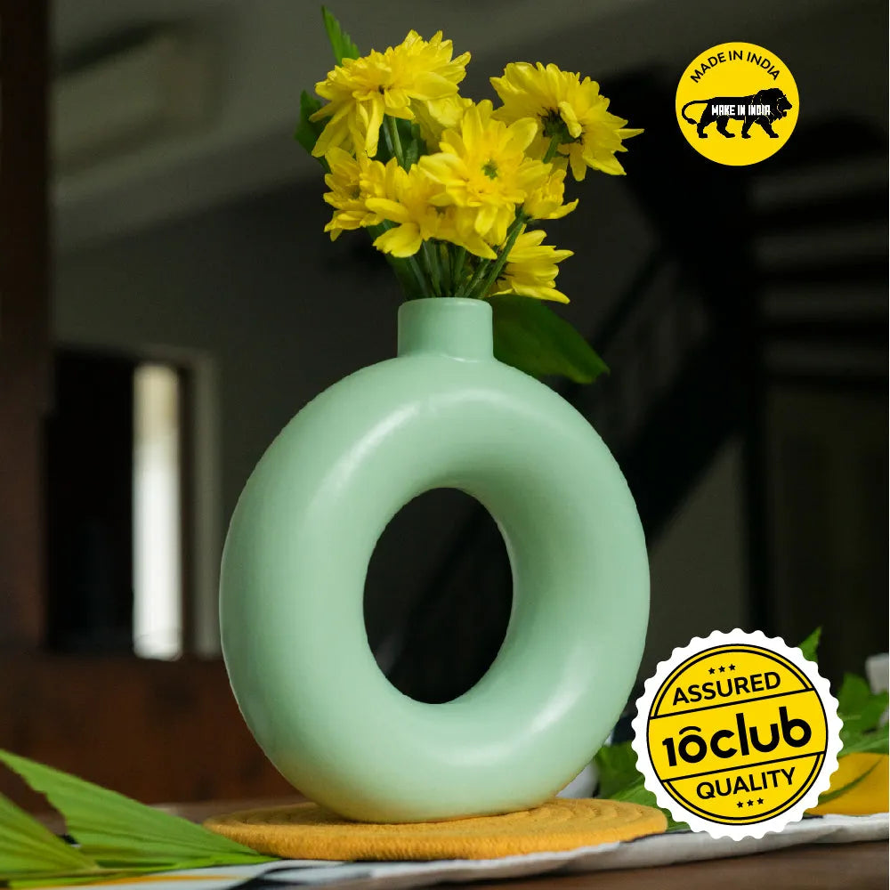 Donut Ceramic Vase