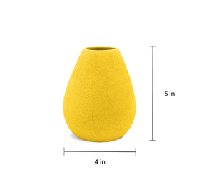 Oval Ceramic Table Vase