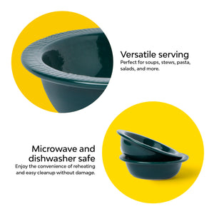 Dishwasher safe ceramic bowl