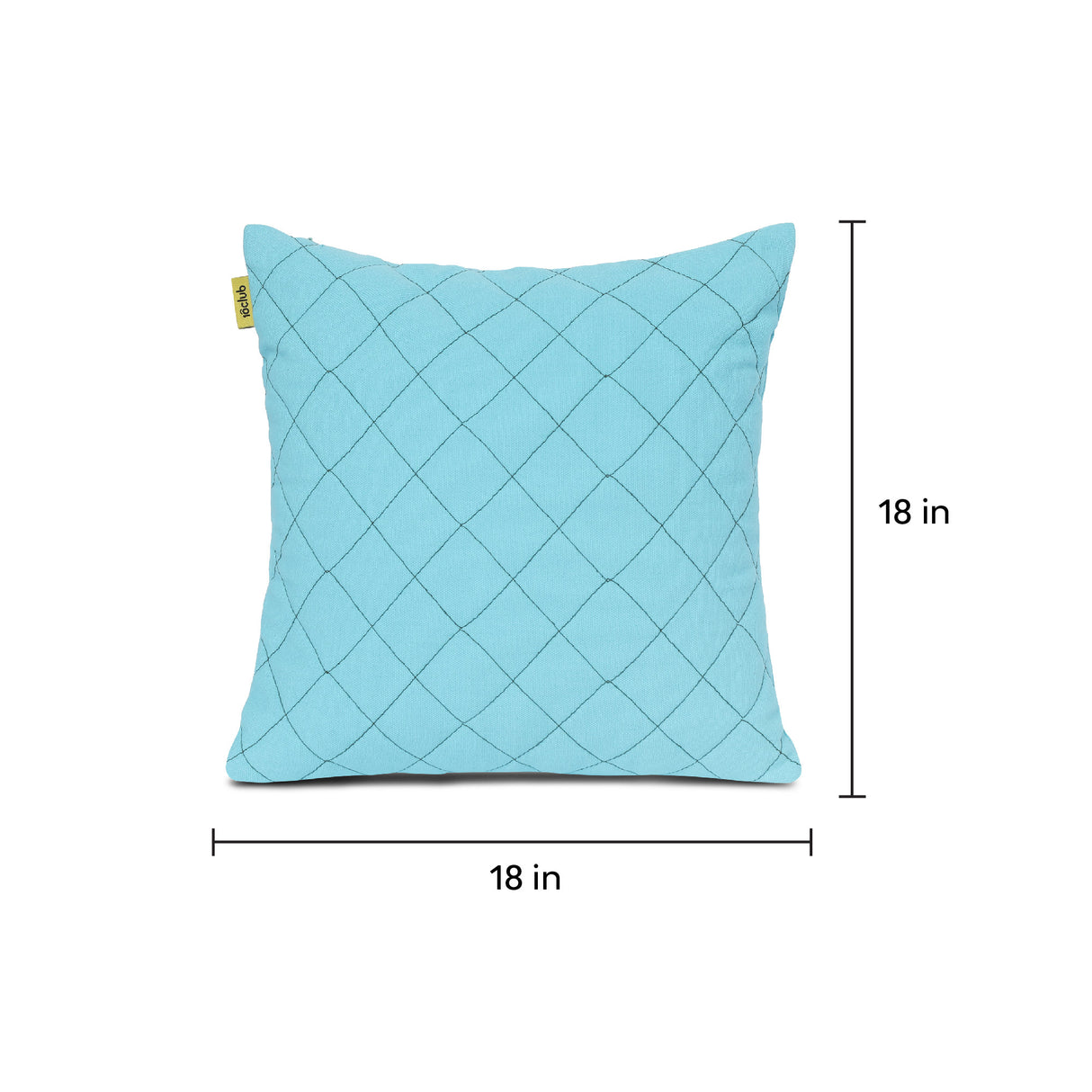 Powder blue cushion cover 18inch