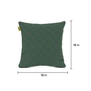 18inch peacock green cushion cover