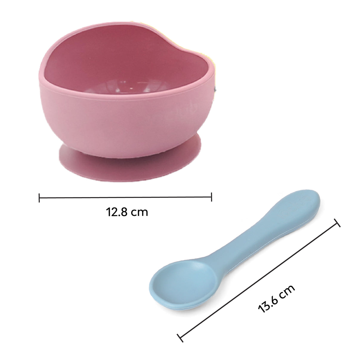 Microwave safe Silicone bowl gift set for kids 