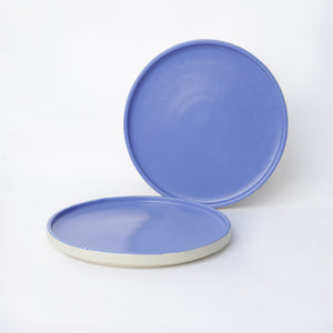 Jodhpur blue Matte Rim Side Plate set of 2 