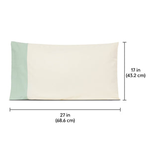 Colour accent pillow cover