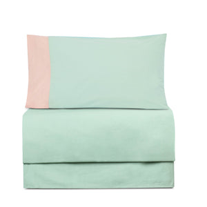 Pista green bedsheet set