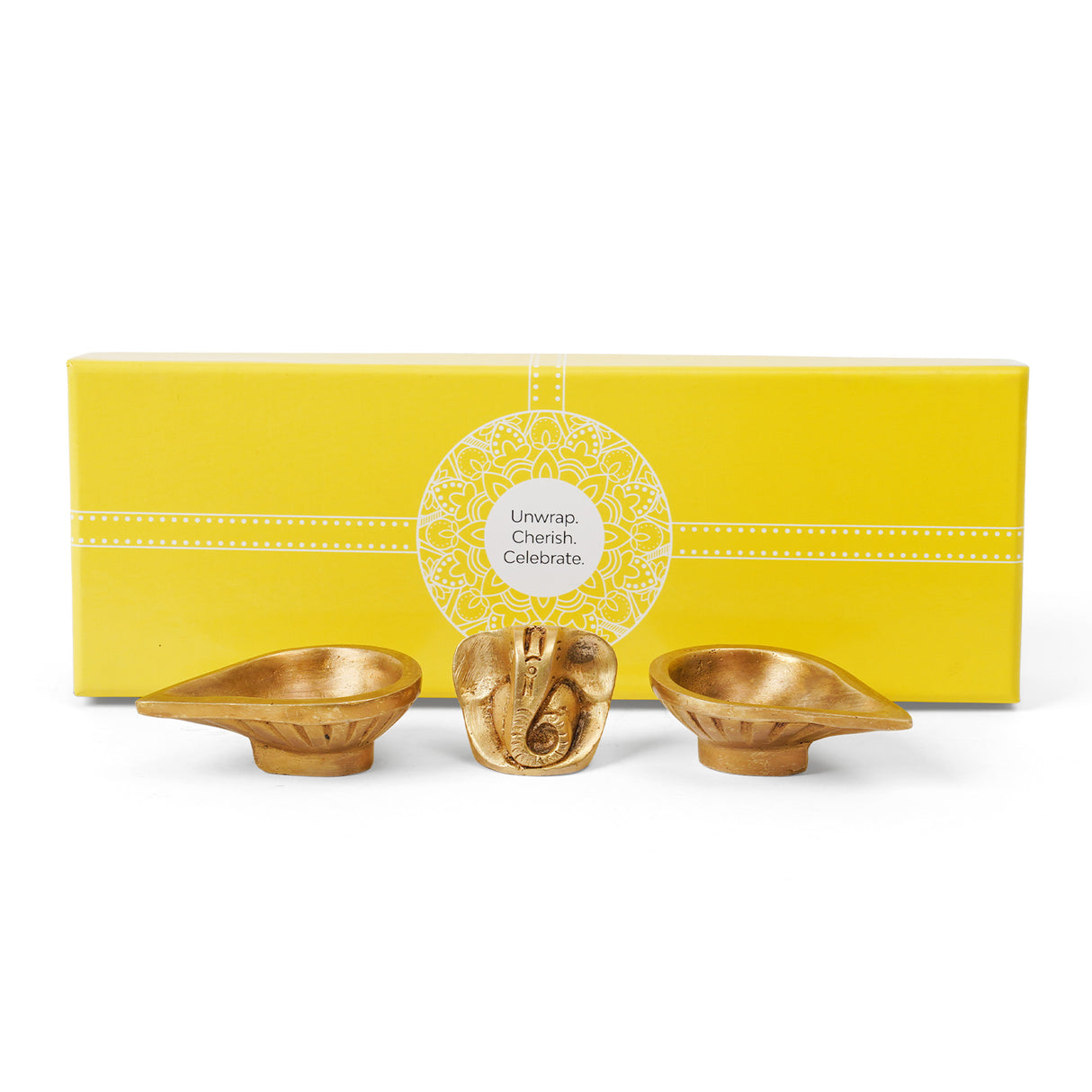 Ganesha Diya Gift Box
