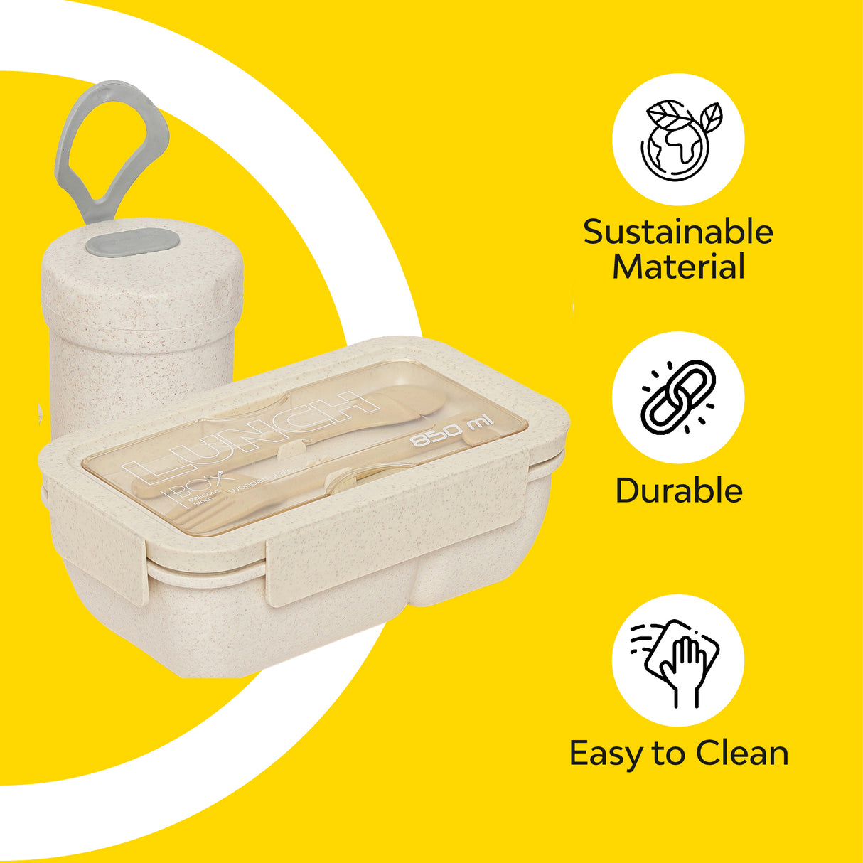 Sustainable Dry Food Lunchbox Set