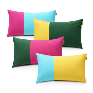 Colourful cushion cover set of 4