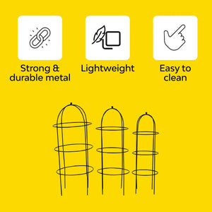 Trellis Plant Support - 3pcs Plant Support Stand