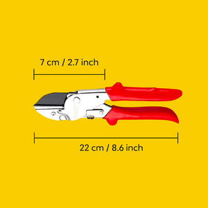 Garden Pruning Shears with PTFE-non-stick Blade 