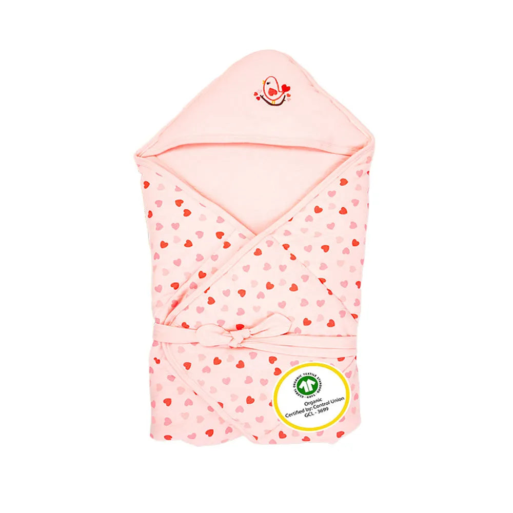 Organic 100% Cotton Hooded Wrap