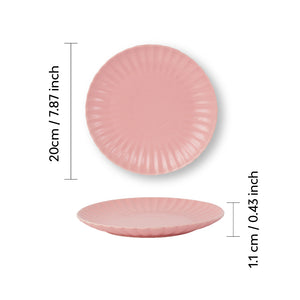 Ceramic Scallop Ceramic Side Plate | Set of 2