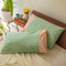 Colour Accent 100% Cotton Bed Pillow Cover | Set of 2
