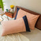 Colour Accent 100% Cotton Bed Pillow Cover | Set of 2