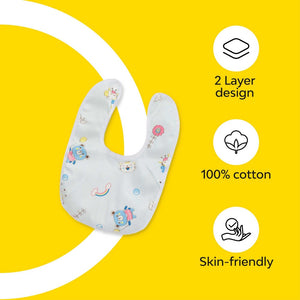 100% cotton bibs for babies 