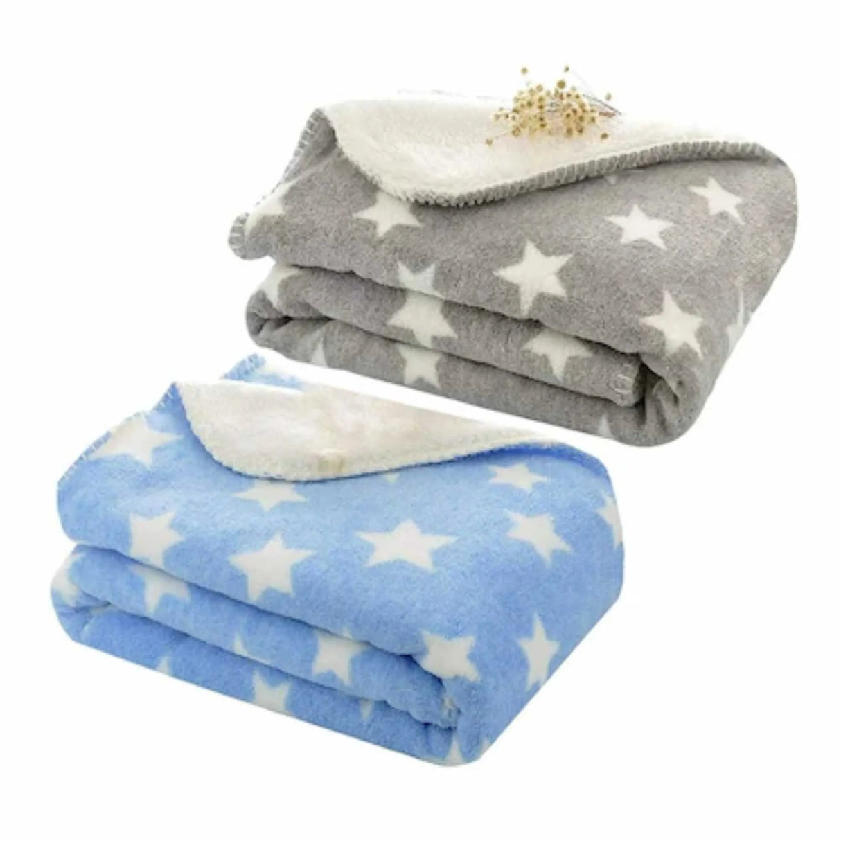 3-in-1 Flannel Swaddle Blanket | Set of 2