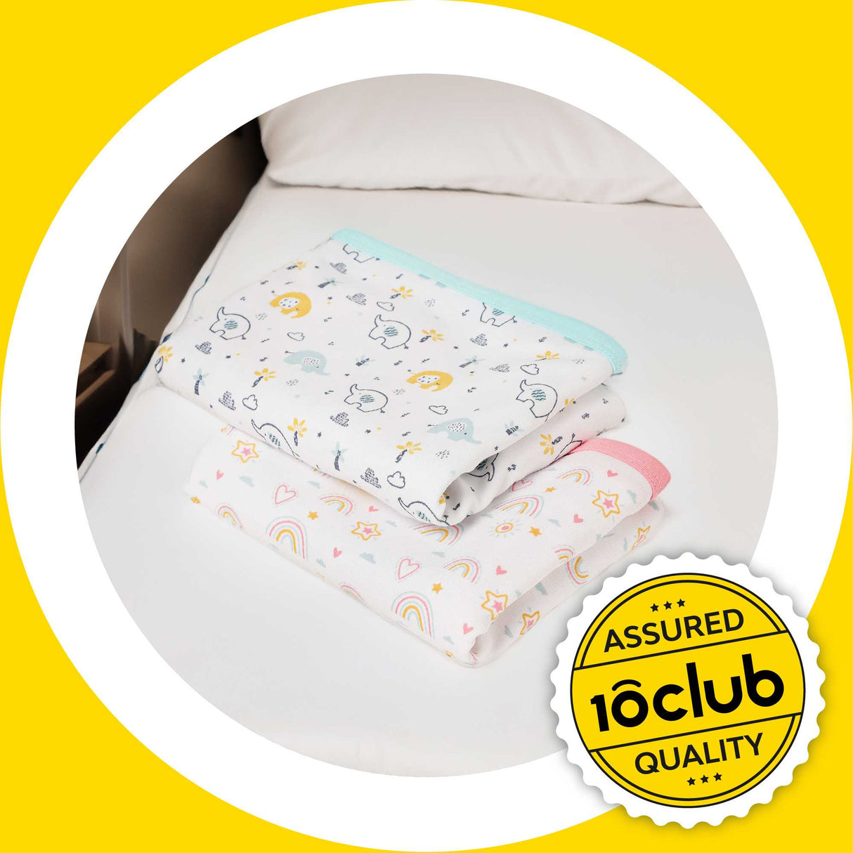 Cute printed baby blankets