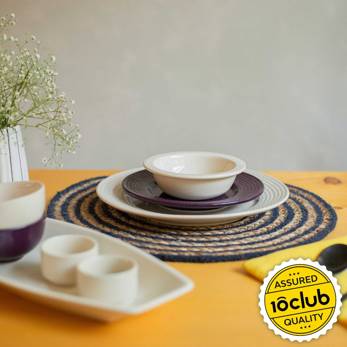 Ceramic table setting