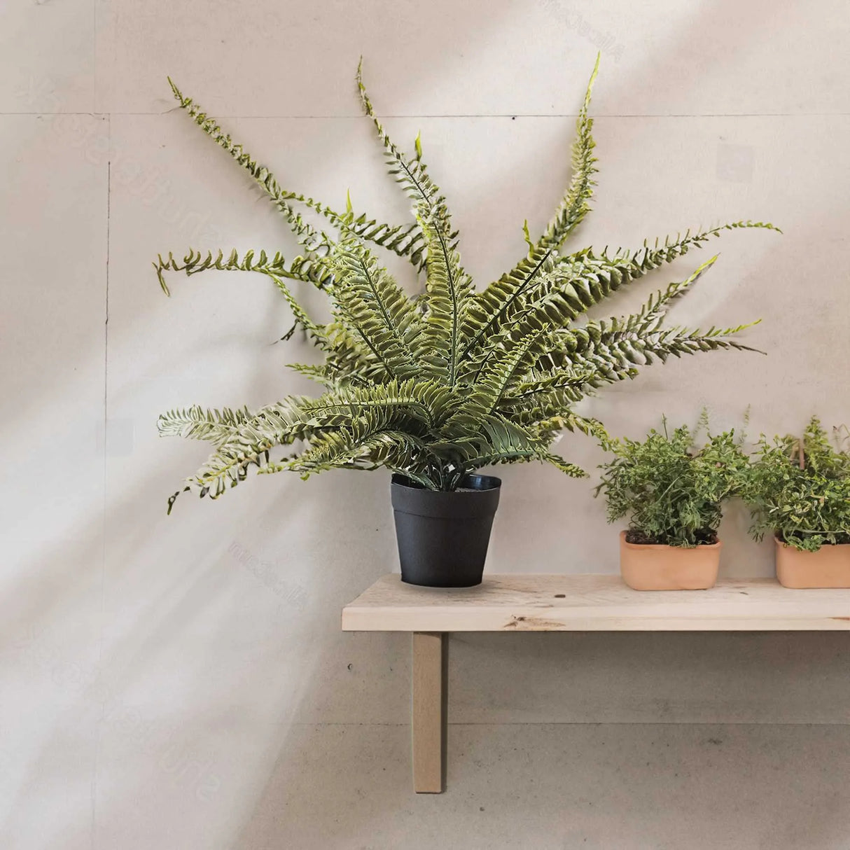 Artificial Fern Potted Plant