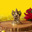 Bhakti Ganapati idol in brass