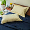 Classic beige pillow cover set 
