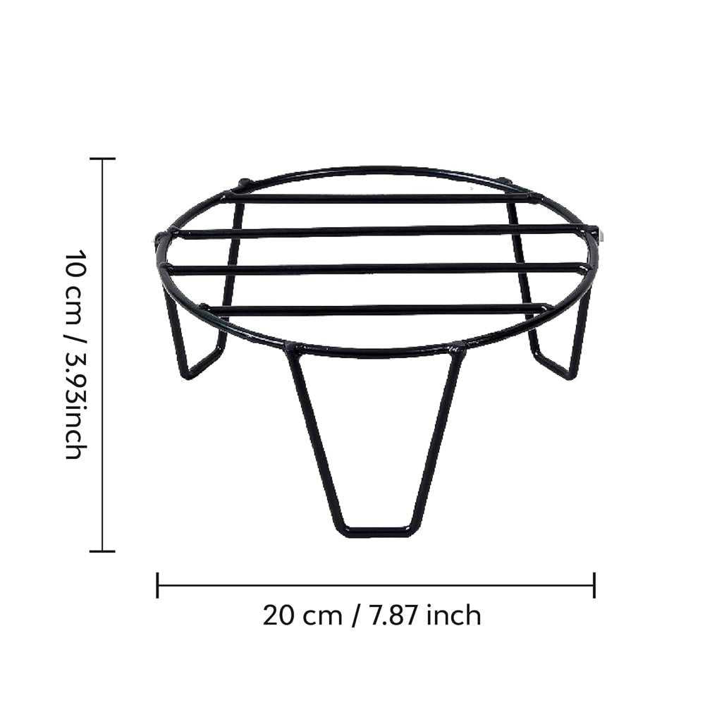 round metal plant stand dimensions