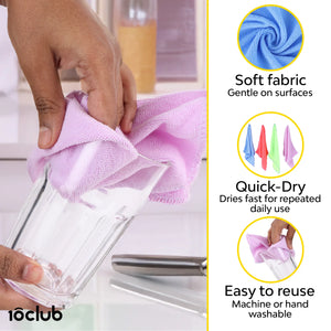 Quick dry cleaning cloth