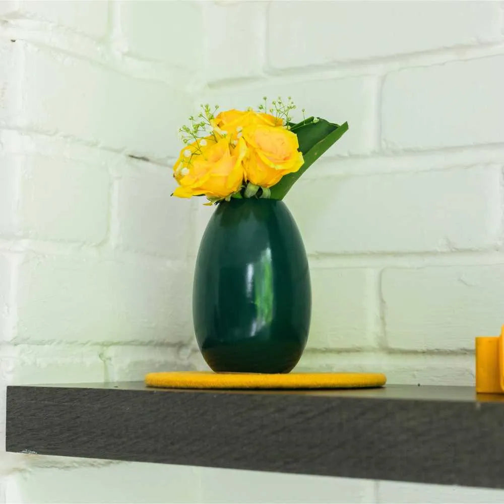 Oval Ceramic Table Vase