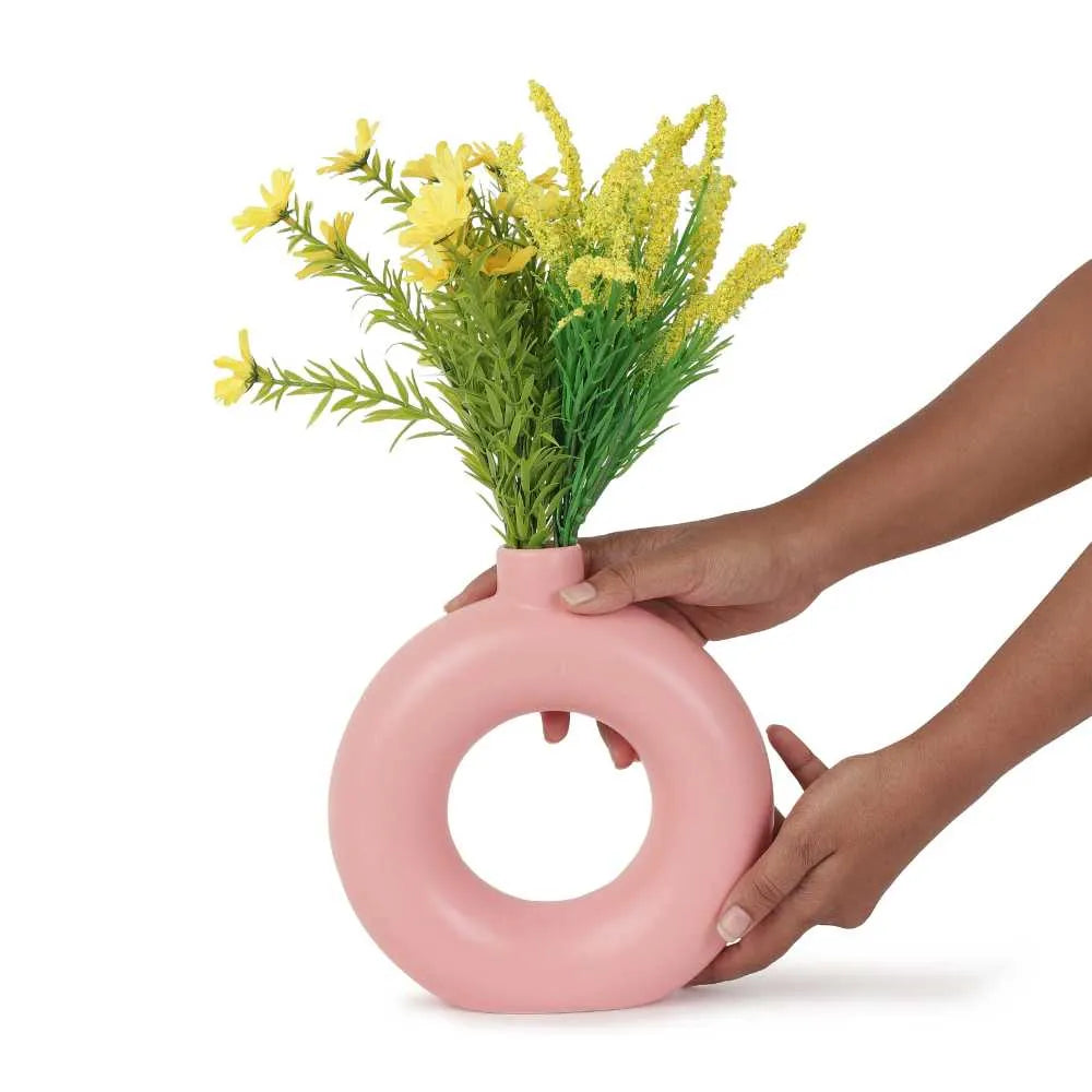 Donut Ceramic Vase